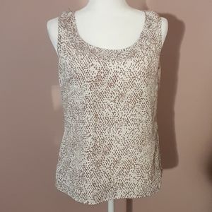 Lovely Tan/Cream Blouse!